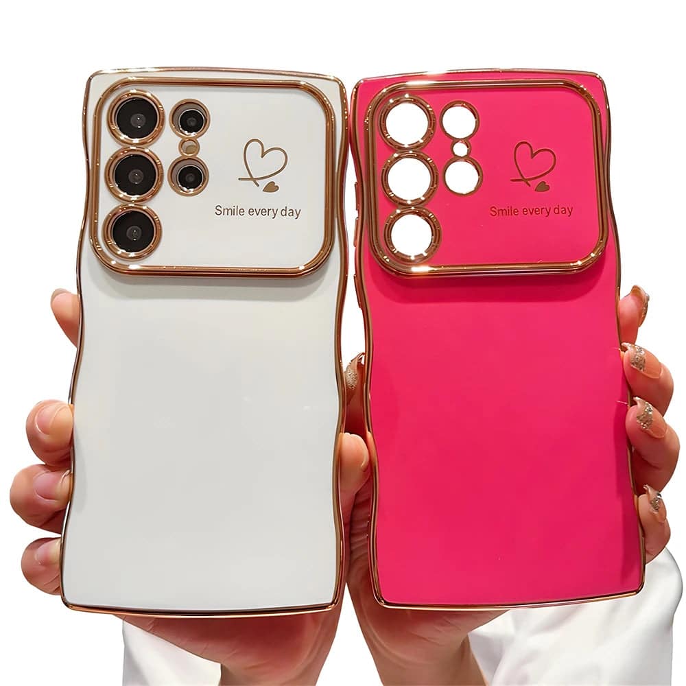 Samsung Galaxy  Electroplate Heart Phone Case
