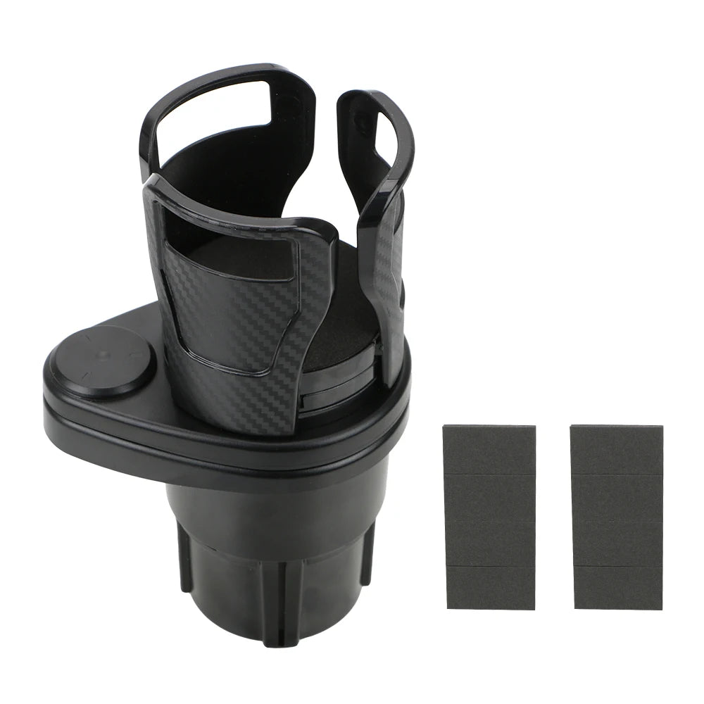 Dual Cup & Phone Holder Car Organizer
