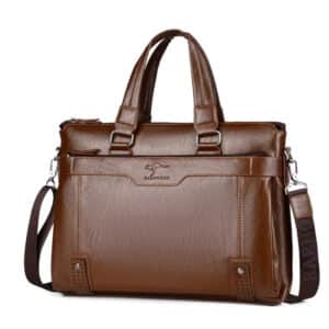 Men's PU Leather Laptop Briefcase