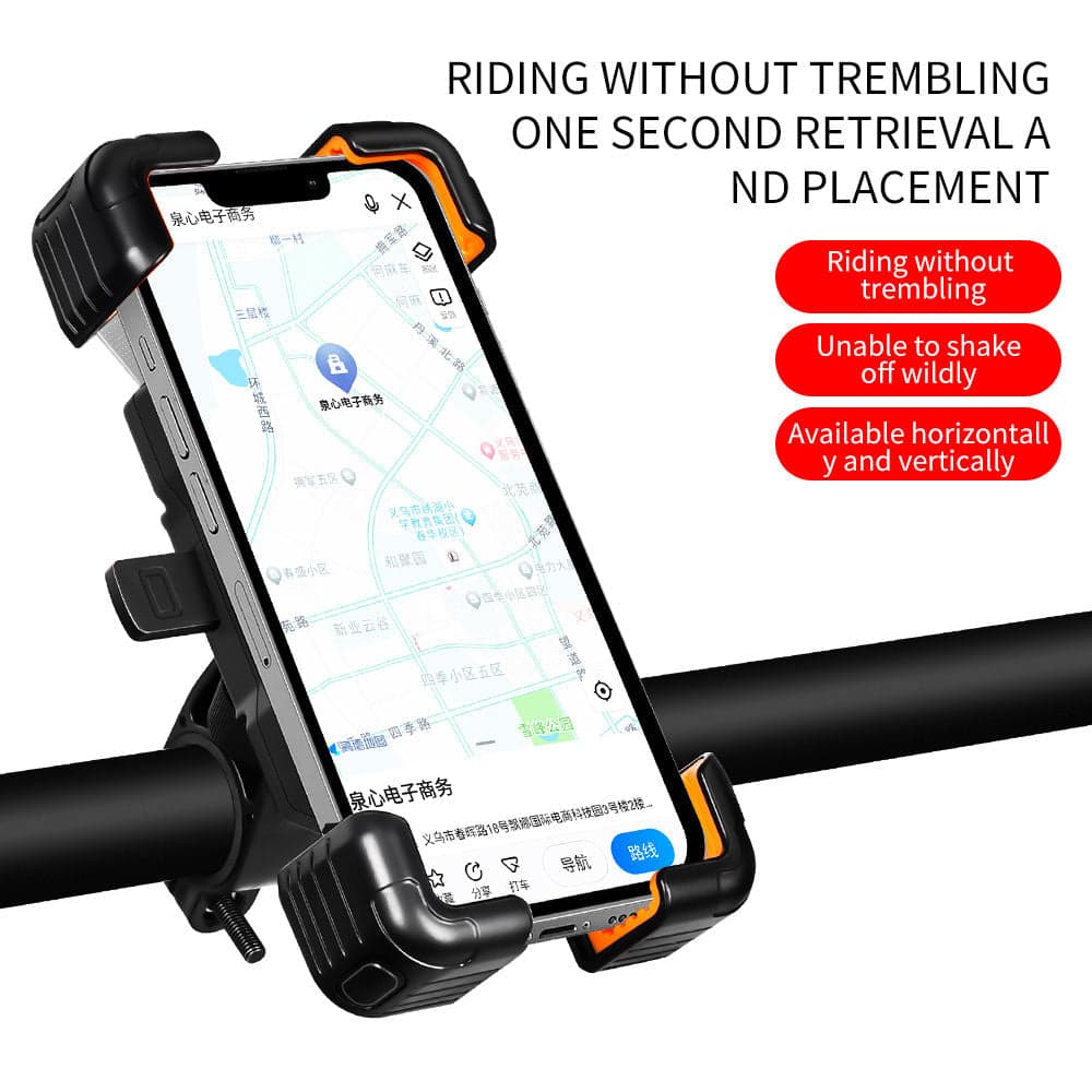 Universal 360 Degree Bike Phone Mount – Quick Release Holder for Motorcycles & Bicycles - Image 4