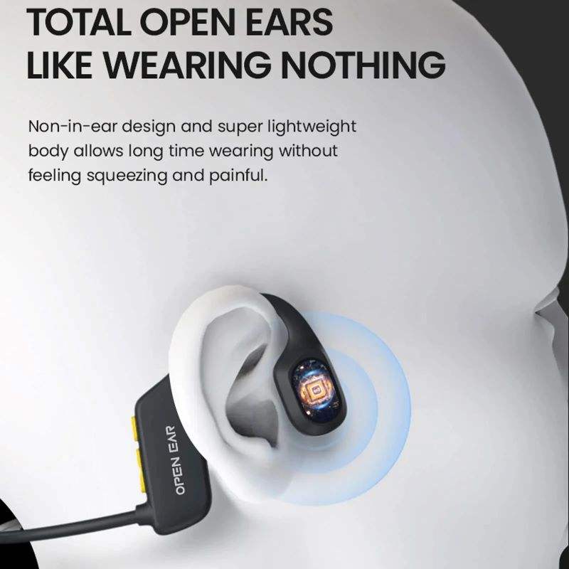 Custom Mobile Headband Earphones – Wireless Open Ear Bone Conduction Headset - Image 3