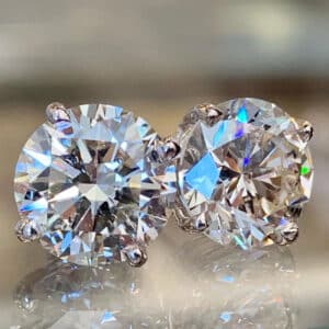 Zircon Cubic Stud Earrings for Women - Dainty & Chic