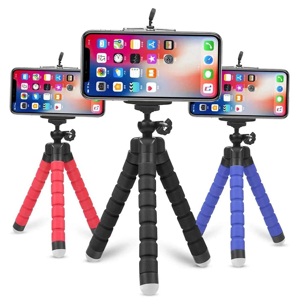 Octopus Flexible Mini Phone Tripod for Vlogging 2025 - Image 2