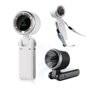 Portable Turbo Fan 180° Foldable High-Speed Handheld for Travel & Outdoors