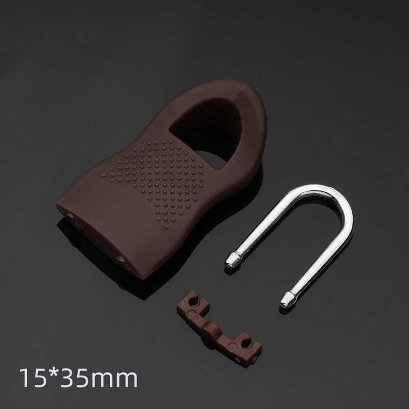 Removable Zipper Pullers – 5pcs Metal & Rubber Detachable Slider Combo - Image 2