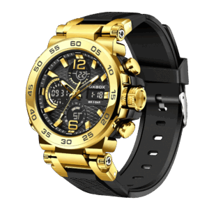 LIGE FB0033 Men's Sport Quartz Watch 5ATM Waterproof