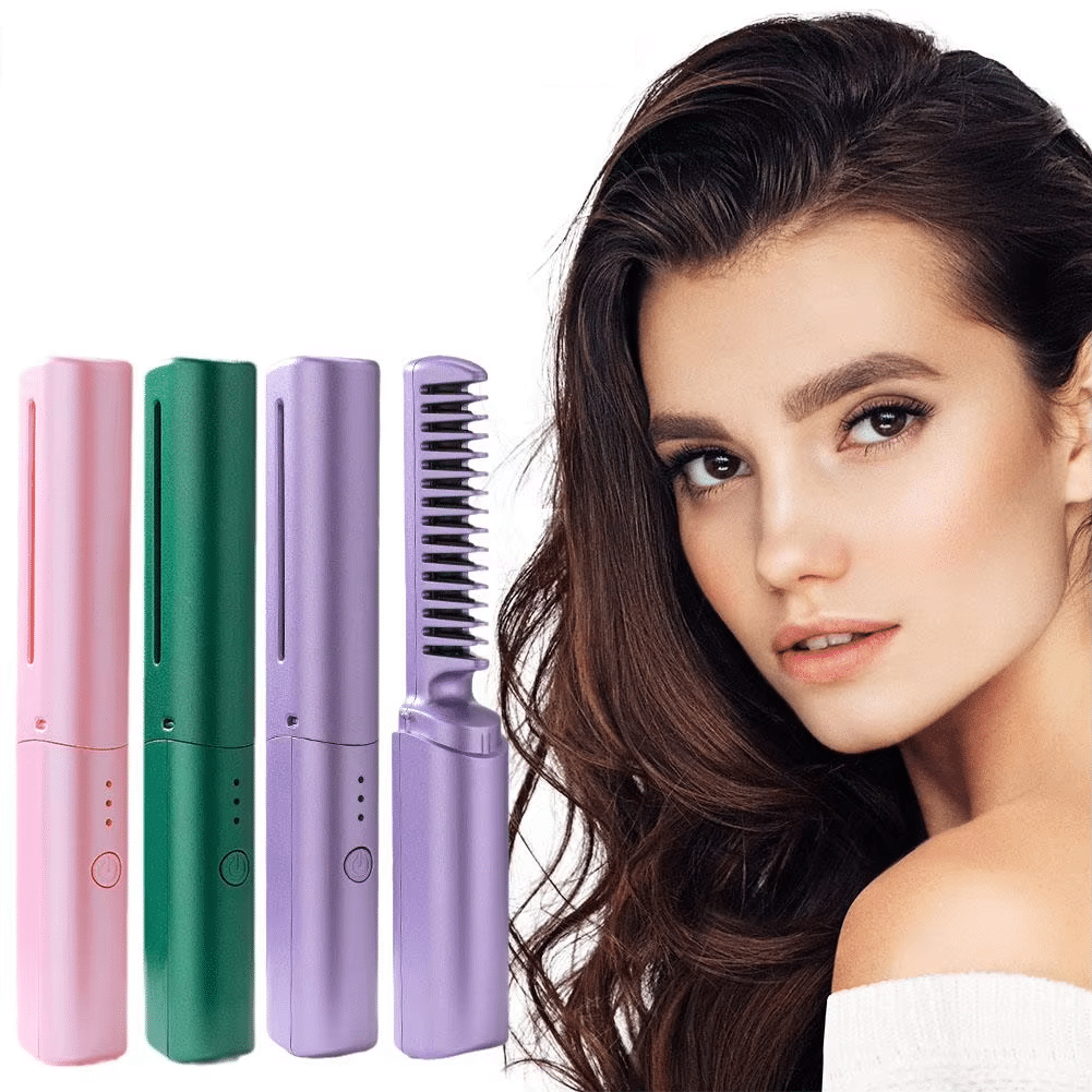 Wireless Hair Straightener & Curler - Image 4