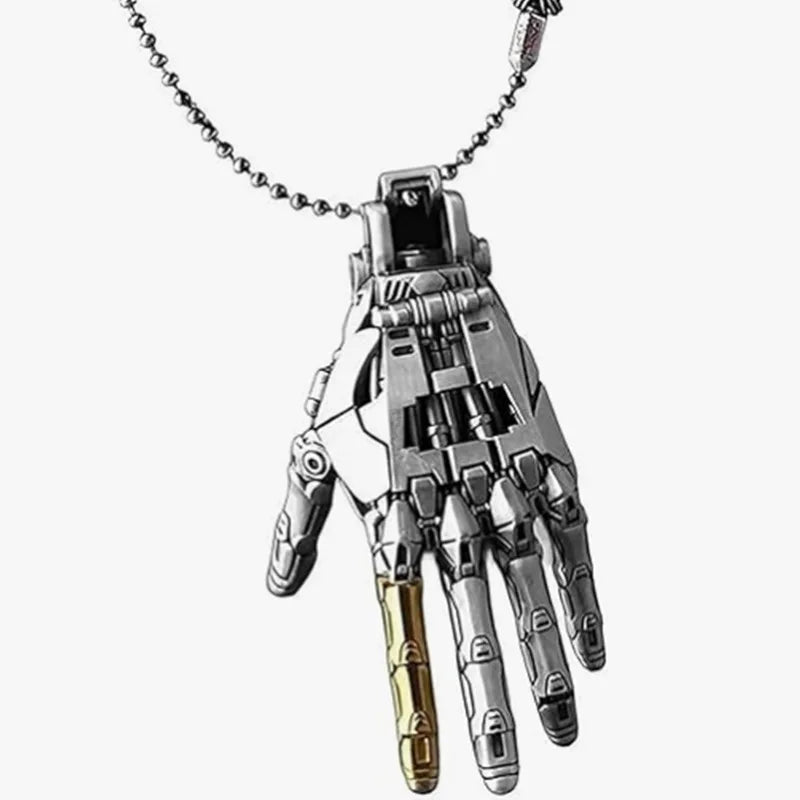 Mechanical Bionic Hand Chain Necklace - Image 2