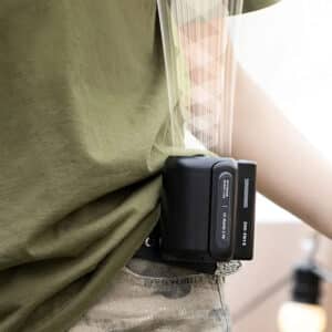 Portable 3-Speed Rechargeable Waist Clip Fan