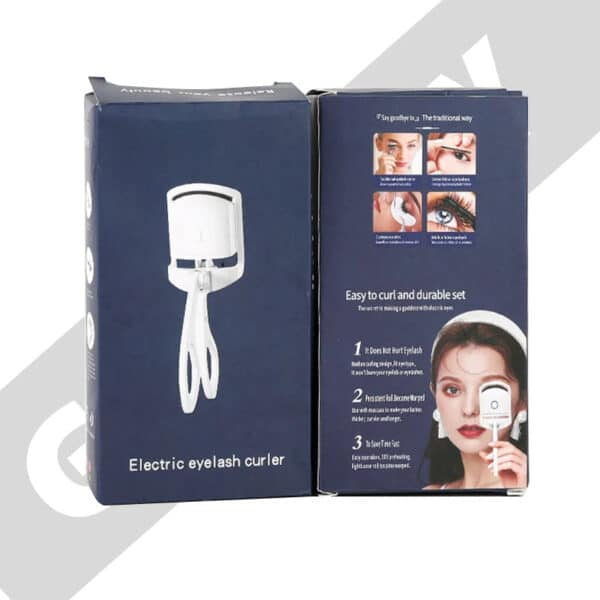 Rechargeable Heated Eyelash Curler for Long-Lasting Curls