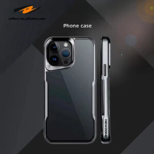 iPhone Luxury Plating Armor Case with Lens Protection