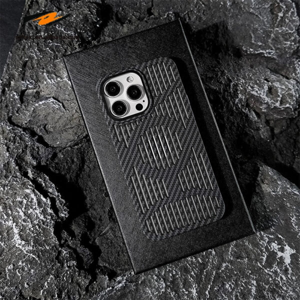 Carbon Fiber Heat Dissipation Case for iPhone