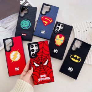Custom 3D Silicone Phone Case for Samsung 🕷️