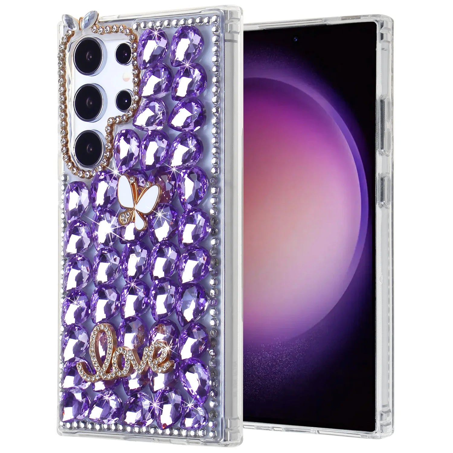 KINGSOUL Luxury Bling Phone Case for Samsung