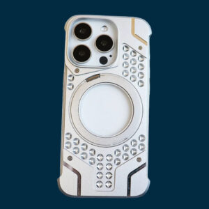 Alloy Armor Case Slim Metal Cover with Magnetic Stand