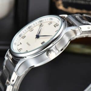 Men's Luxury Mechanical Watch with Leather Strap