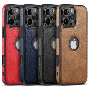 Slim Leather Case for iPhone