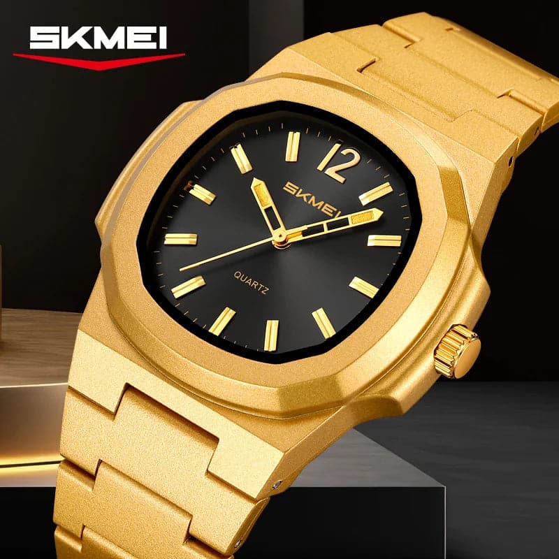 Men's Large Dial Quartz Watch