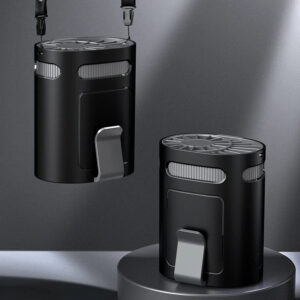 Turbo Portable Waist & Neck Fan 3000mAh for Outdoor Activities