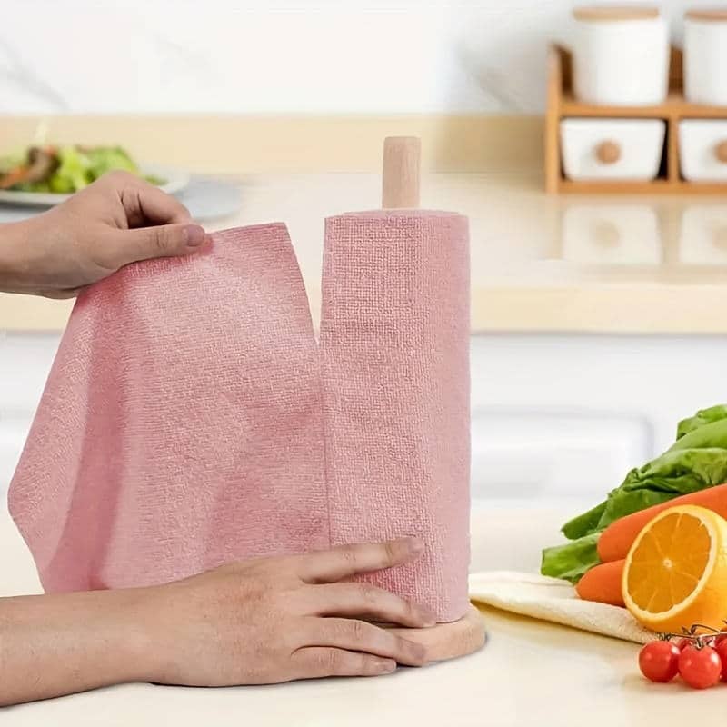 Washable Reusable Microfiber Towel Roll – 25×25cm Tear-Away Cleaning Cloth for Home & Car - Image 5