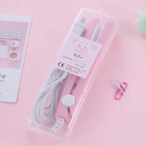Mini Hair Straightener & Curler Brush