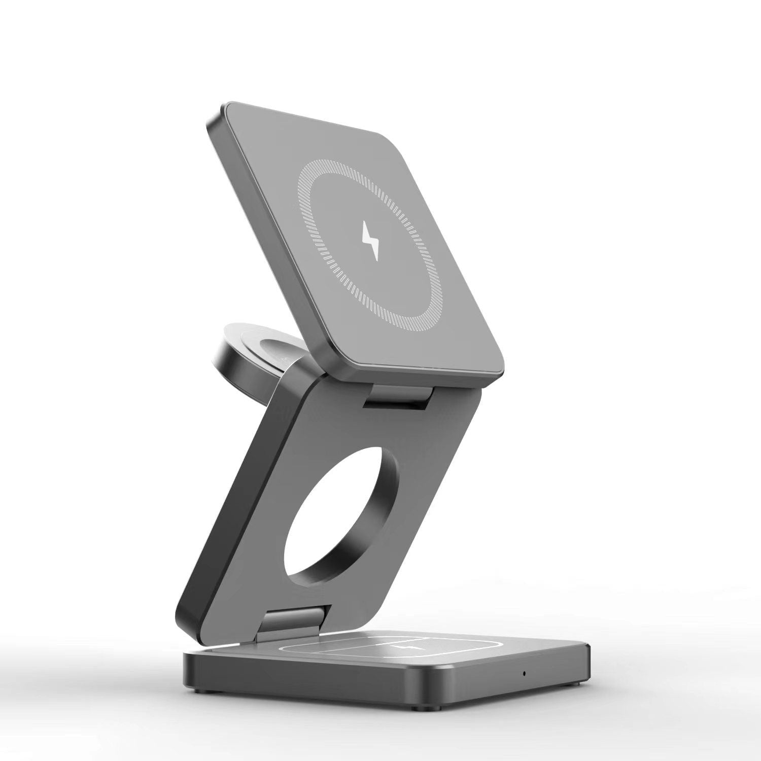 Foldable Magnetic Wireless Charger 3-in-1 Fast Charging Station for iPhone 12–16 Pro Max - Image 6