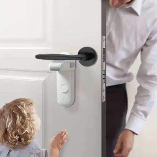 New Little Chicks Child Safety Door Handle Lock – Easy Install Baby Proof Lever Lock - Image 5