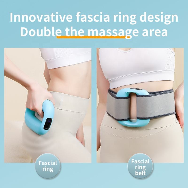 Cheap Mini Fascia Massager – Handheld Muscle Massage Gym Device with Vibration Ring & Belt - Image 2