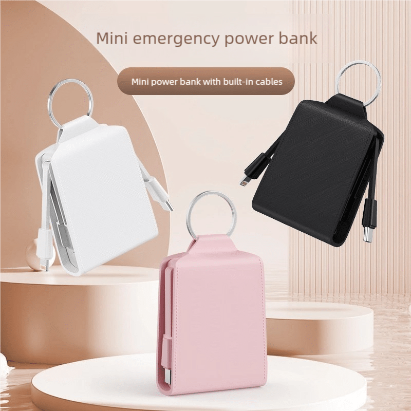Mini Lightweight Power Bank Keychain – 2025 Household Gadget Emergency Phone Charger - Image 4