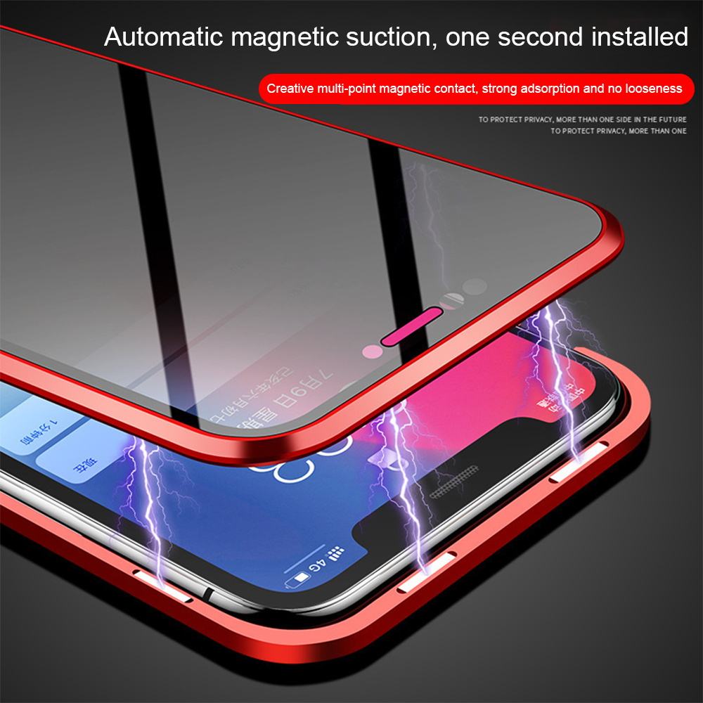 Iphone Eonline Anti-Peeping Metal Magnetic Case - Image 6
