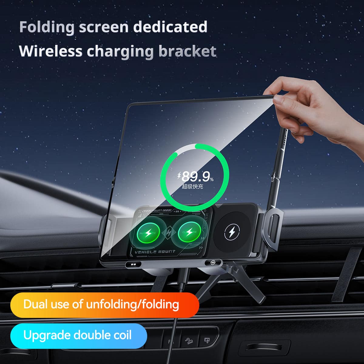 Universal Folding Screen Phone Holder – Adjustable Stand for All Mobile Phone Models - Image 5
