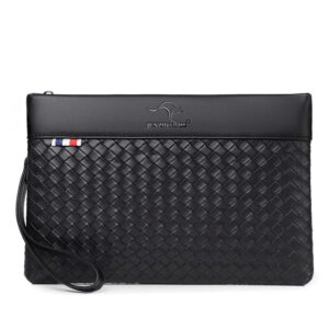Men's Vintage Leather Handbag, Large Capacity, Waterproof Wallet