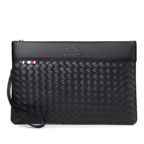 Men's Vintage Leather Handbag, Large Capacity, Waterproof Wallet