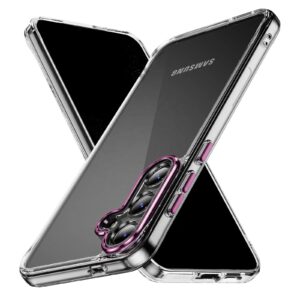 VKOO Transparent Protective Case for Samsung S25 Anti-Fall