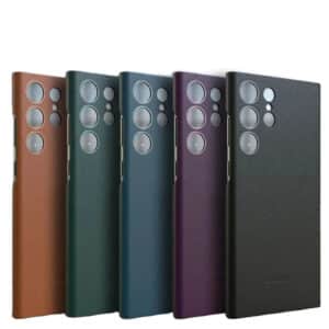 Samsung  Leather Case Anti-Fall Anti-Fingerprint😍