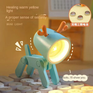 Cute Deer Dog Mini Night Light 🐕