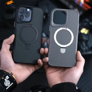 Acrylic Magnetic Case for iPhone  Metal Bracket
