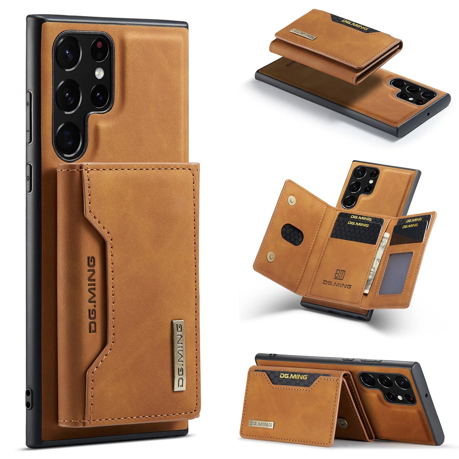 CaseMe Leather Wallet Case for Samsung