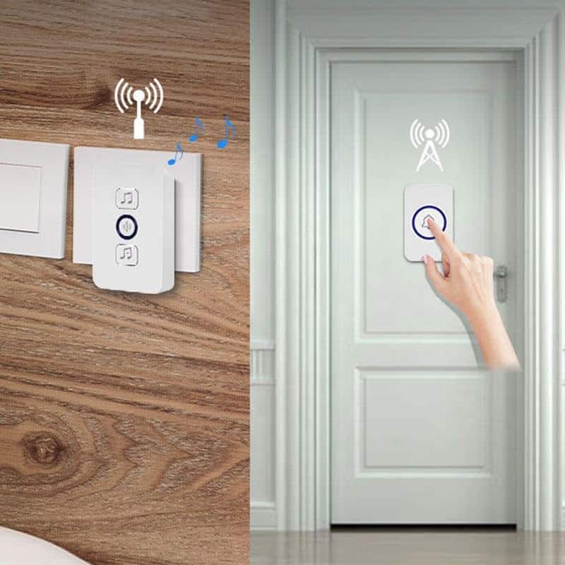 Smart Wireless Doorbell –  Adjustable Volume 4-Speed Ring for Home, Elderly & Children - Image 2
