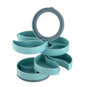 Aoniu 360° Rotating Jewelry & Cosmetics Organizer