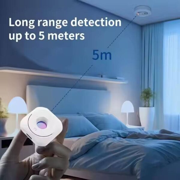 Mini Infrared Hidden Camera Detector – Portable Anti-Spy Finder & Lens Scanner for Hotel Room & Travel Security - Image 2