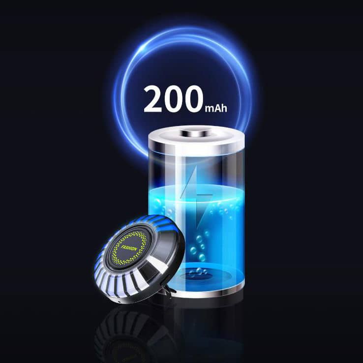 RGB Voice Sensor Car Air Freshener – LED Music-Controlled Vent Clip with App-Controlled Fragrance Light - Image 4