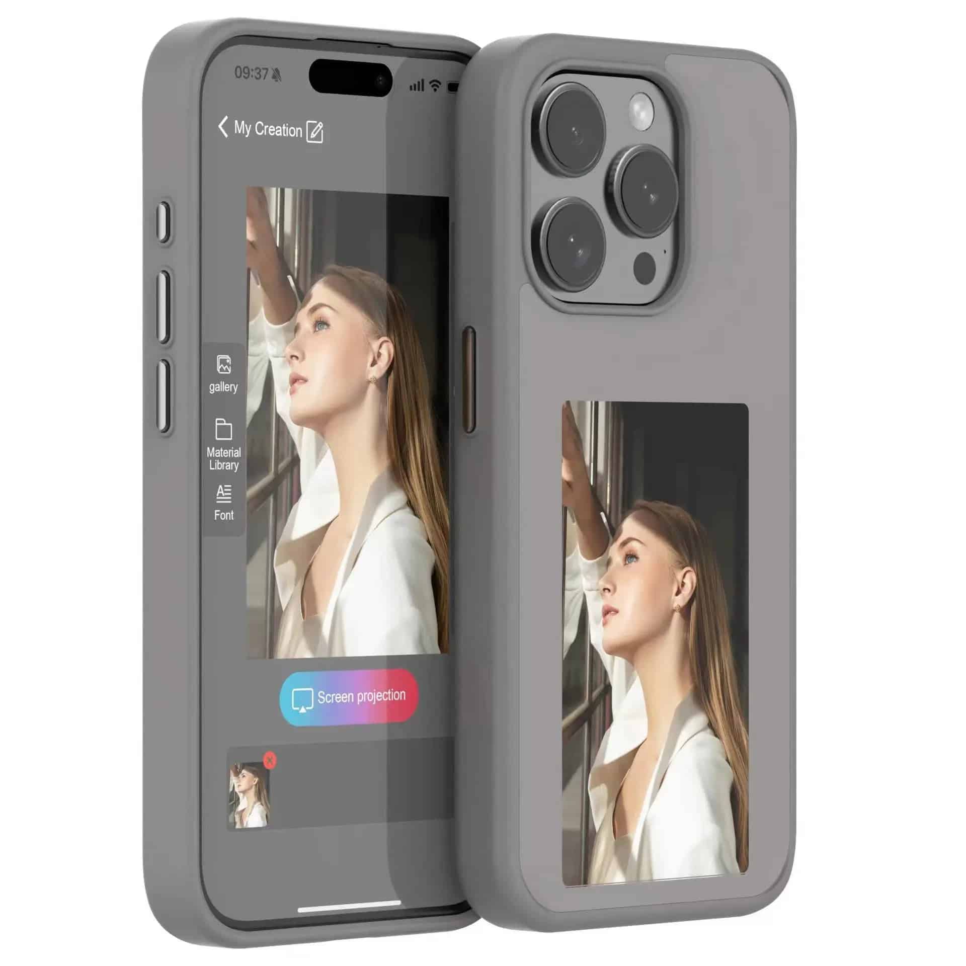 NFC Smart Phone Case with Wireless Projection for iPhone