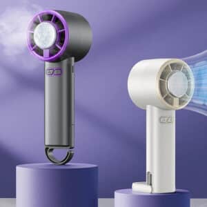 Rechargeable High-Speed Mini USB Fan with Ice Compress