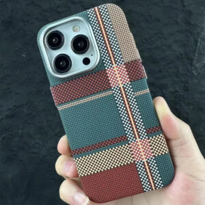 LUXO Carbon Fiber Magnetic Phone Case