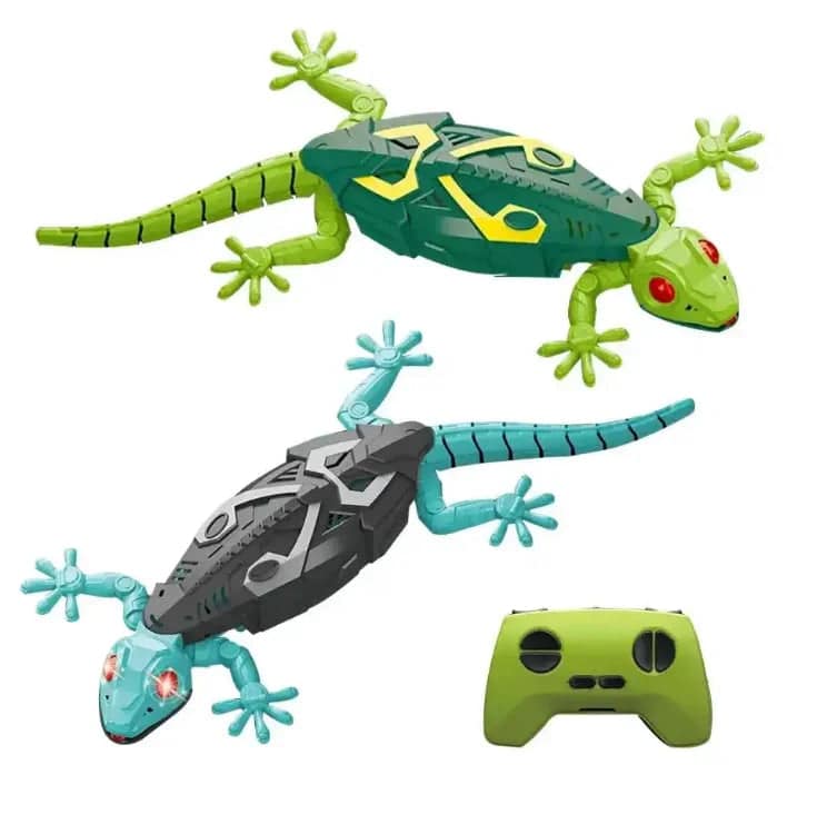 Rechargeable RC Wall Climbing Gecko Toy with Remote Control
