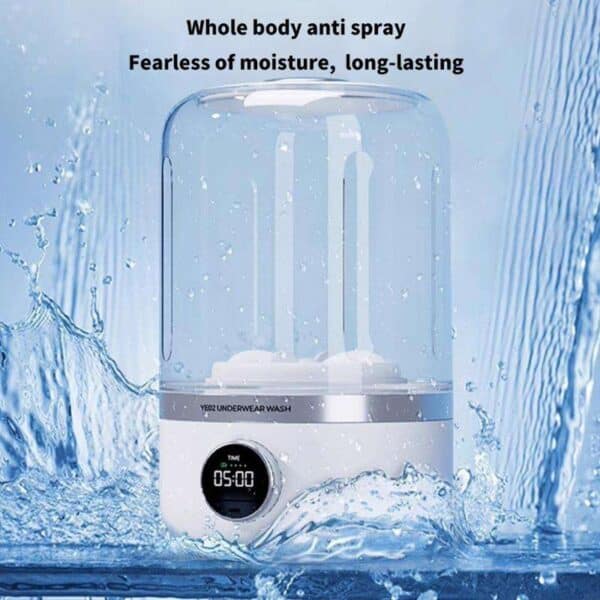 Portable Mini Washing Machine – 1L Capacity, USB Rechargeable, 4000mAh Battery, Wireless, Automatic, Compact Design for Baby Clothes - Image 3