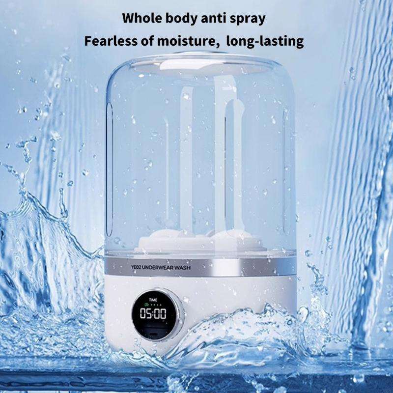 Portable Mini Washing Machine – 1L Capacity, USB Rechargeable, 4000mAh Battery, Wireless, Automatic, Compact Design for Baby Clothes - Image 3