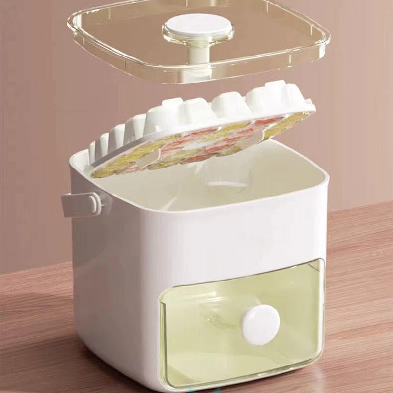 Double-Layer 48-Grid Ice Tray with Handle, Food-Grade ABS & PP Material - Image 5