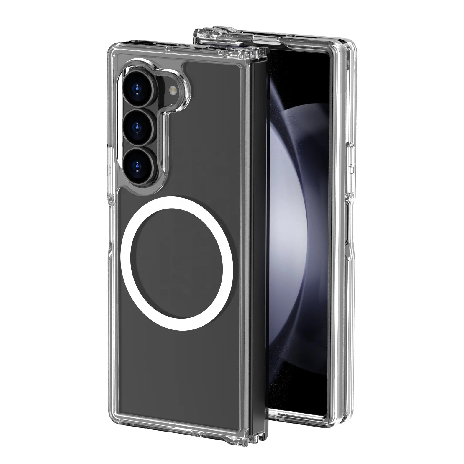 Clear Acrylic TPU Case for Samsung Galaxy Z Fold 5/6